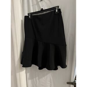 Express Black Pull On Elastic Waist Skirt NWT Sz M